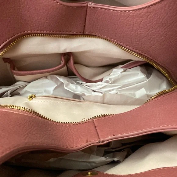 NEW Elegant Pink Women's Bag - Picture 5 of 8